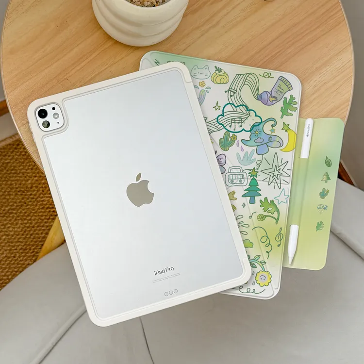 iPad11卡通保护套air67平板游戏壳pro11全包边框54轻薄防摔双面夹