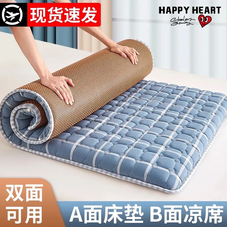 乳胶床垫软垫学生宿舍专用单人家用榻榻米冬夏两用凉席垫子地垫商品图