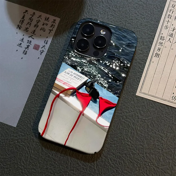 小众休闲风适用苹果16promax菲林手机壳iPhone15/14创意卡通12/11