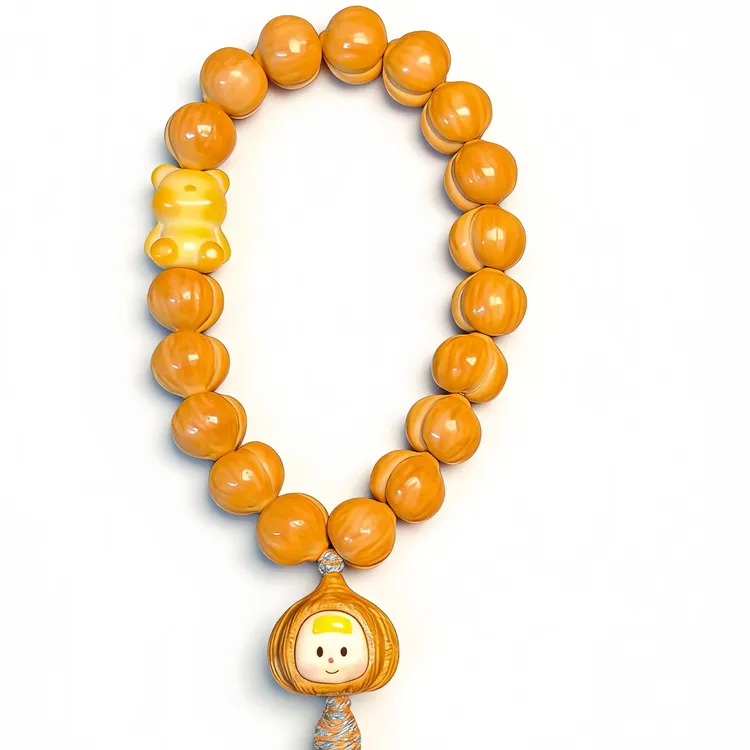 【A+猴头屁桃】猴头核桃屁桃光面肌理爱心配饰设计全品手持文玩