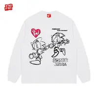 FNI红标（童年小子）纯棉T恤男女同款美式圆领长袖上衣秋冬新款印花