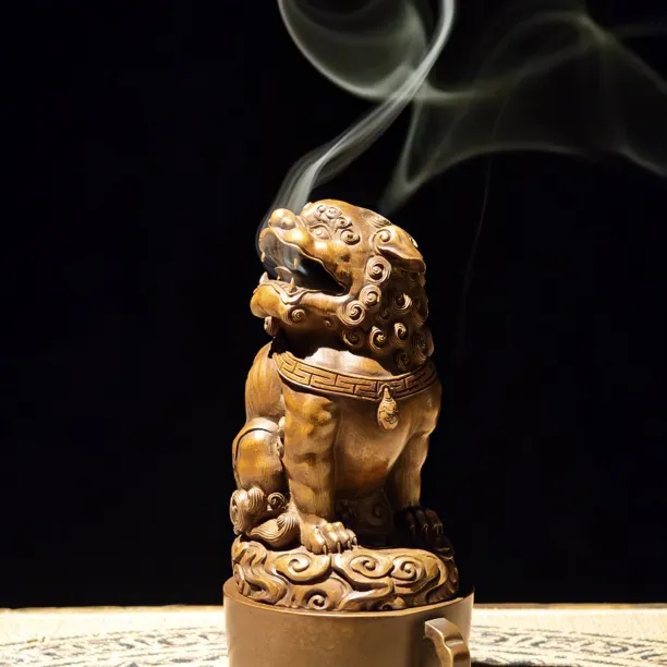 【古法精铸·铜制狻猊熏炉】古韵雅致 居家茶席氛围家居摆件国风好物