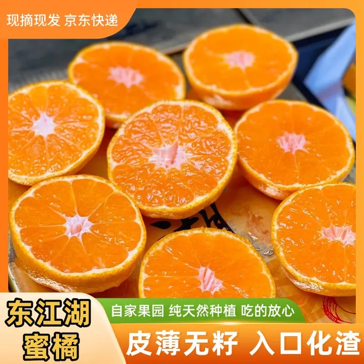 【京东快递】湖南东江湖蜜橘 清江蜜桔 桔子蜜橘高山桔子蜜橘礼盒装