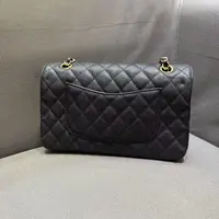 【新哥】黑金CF顶奢真皮女包09