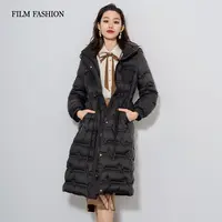 【千颂妮】时尚通勤休闲冬季收腰羽绒外套女 FFGI811063