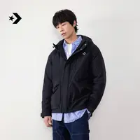 【秋冬新品】匡威男女连帽保暖面包服外套CONVERSE UCJ145