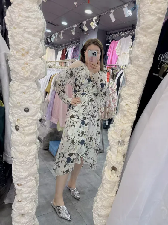 欧洲站设计师款连衣裙