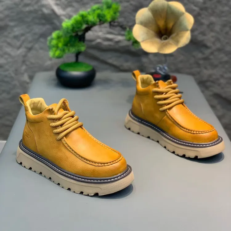 【皮鞋尺码】秋冬新款休闲鞋百搭舒适潮流个性男鞋1172