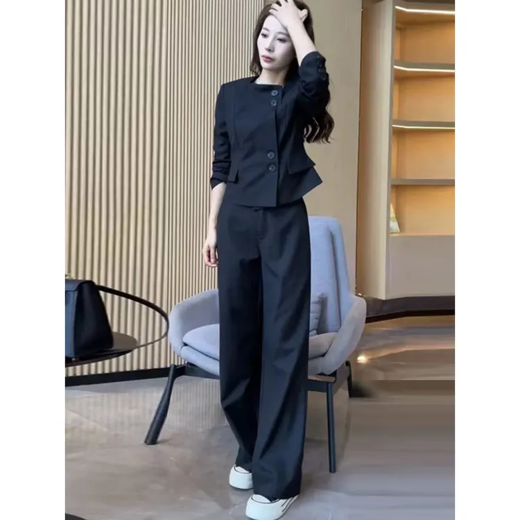 时尚气质减龄套装女2025春秋新款轻奢高级感女人味新款小香风套装