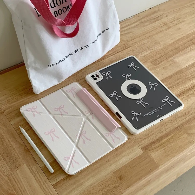 简约蝴蝶结适用华为MatePad11.5S保护套磁吸padair笔槽padpro平板