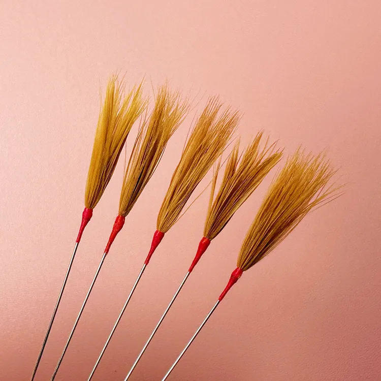 专业采耳工具转耳银针软鸡毛棒软毛刷打掏耳朵扫耳棒酥痒水鸟毛