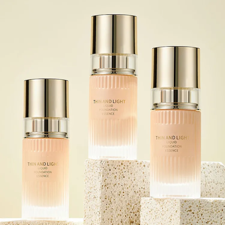 法国持妆无暇粉底液女养肤控油遮瑕持久防水不脱妆奶油肌提亮肤色