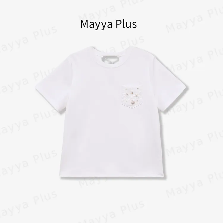 【贝壳】Mayya Plus麦芽定制简约休闲短袖T恤百搭气质上衣32526538