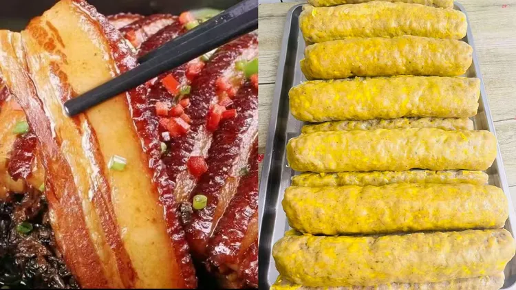 烧白和大刀圆子组合