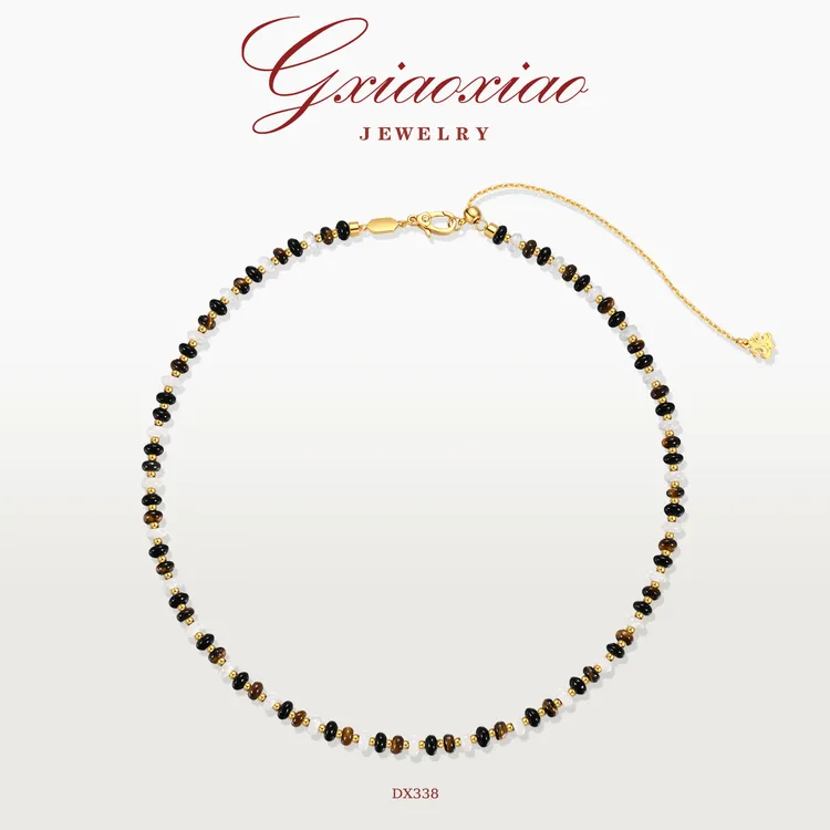 G XIAOXIAO 气质复古高级百搭叠戴锁骨项链 DX338新年礼物