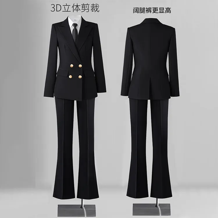 西装套装女装职业装大学生面试正装女性时尚高端大气上档次工作服