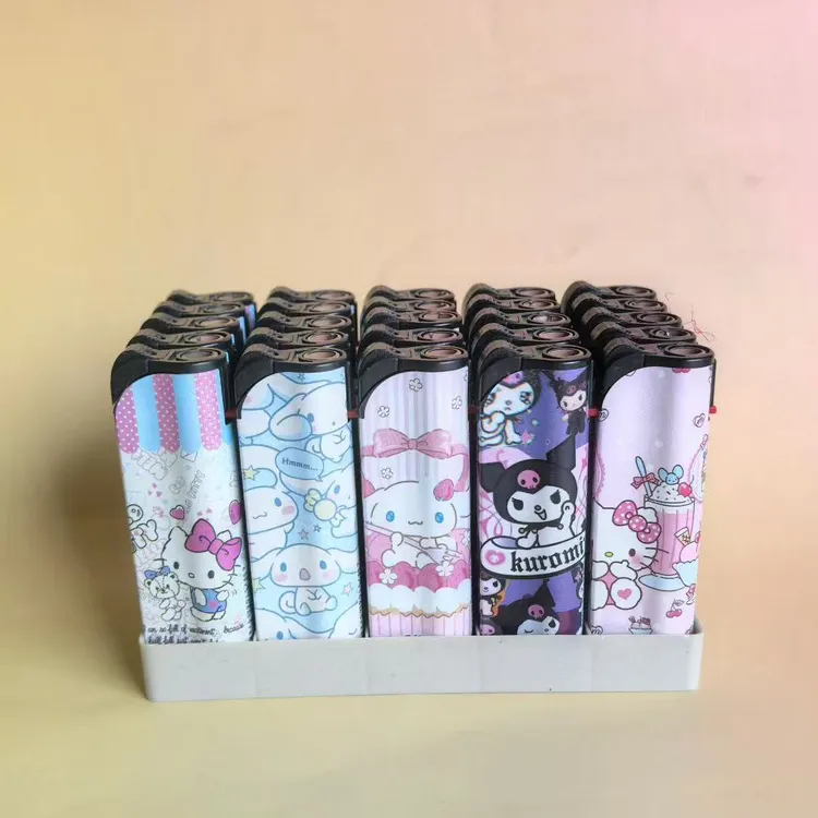 （个人单）打火机库洛米 kitty 蜡笔小新 拉布布 哭娃 三丽鸥 海绵