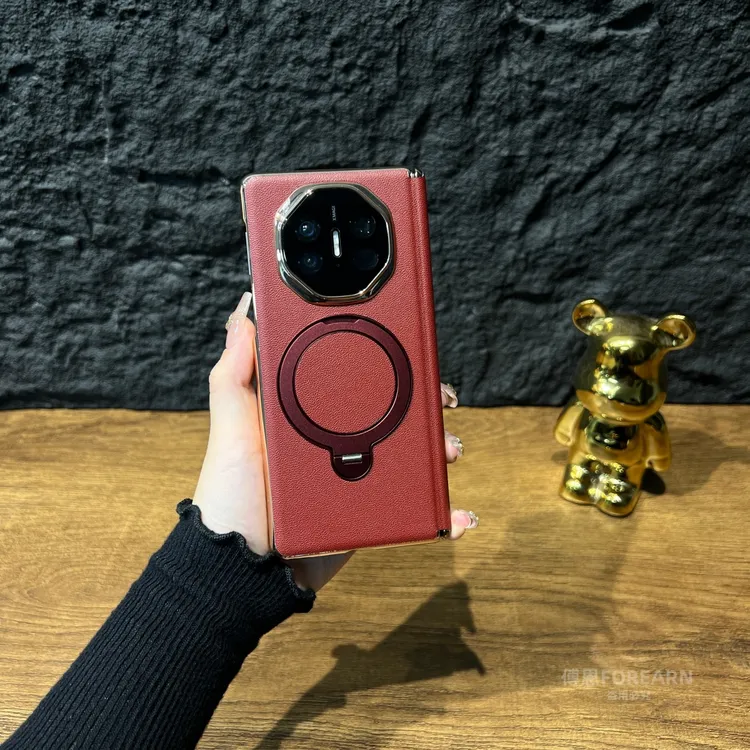 适用于华为matex5手机壳x5真皮折叠屏ALT-AL10保护套matex3支架