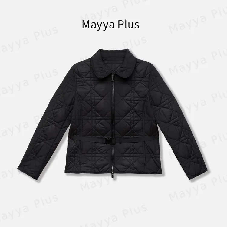 【柏利外套】Mayya Plus麦芽定制流光风设计感收腰显瘦外套32537266