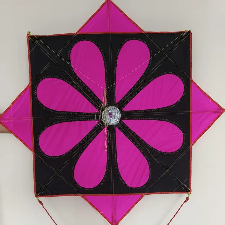 云端风筝拼接伞布树脂杆八卦风筝抗大风老玩家必备