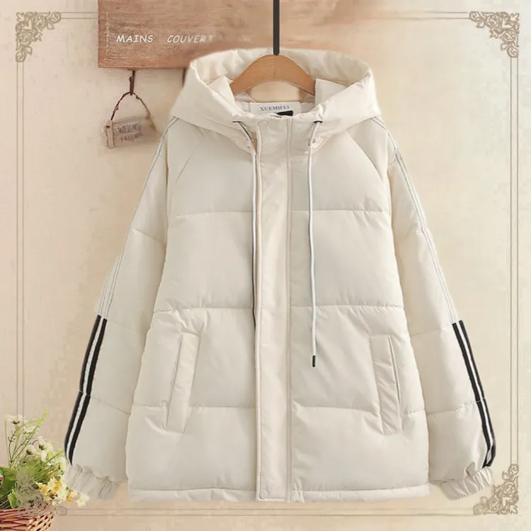 12-13-14-15-17岁少女孩甜美学院风棉衣初中高中学生冬季棉服外套