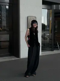 休闲羊毛西裤基础时装两不误  719