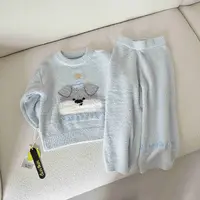 家居服套装居家卡通童装男童女童保暖卡通风