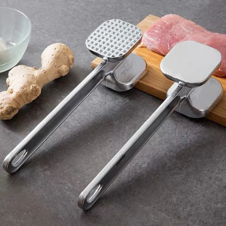 家用敲肉锤大号实心双面碎肉锤牛扒锤子大排锤锤肉器厨房推荐