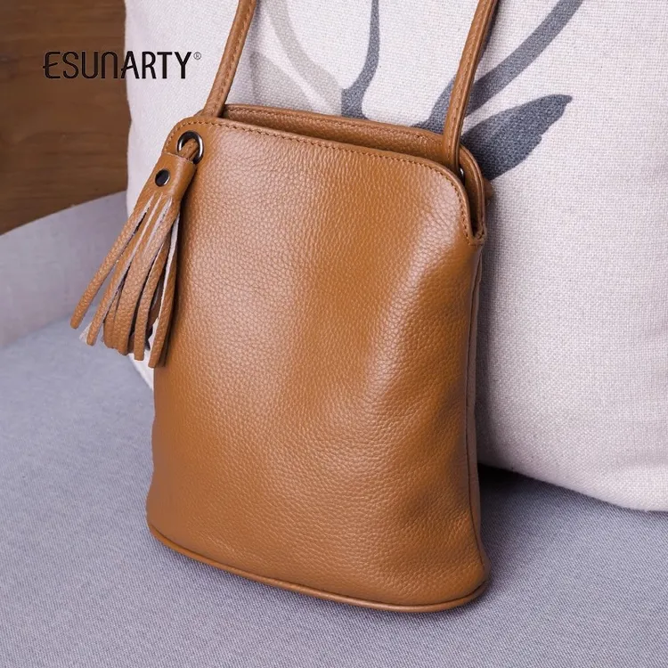 真皮女式手机包2025新款夏天时尚休闲斜挎包女士迷你单肩小挎包