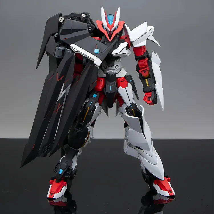 兽虎无名异端高达1/144拼装模型玩具机甲带支架DIY手办摆件组装
