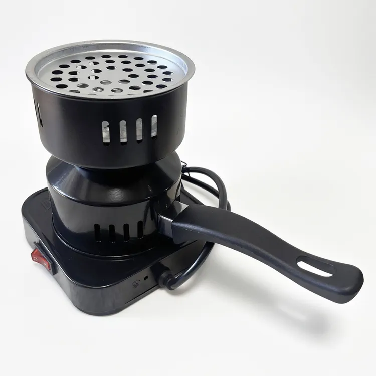 阿拉伯水烟壶便携式椰壳碳点碳炉 酒吧KTV双层水烟专用碳炉shisha