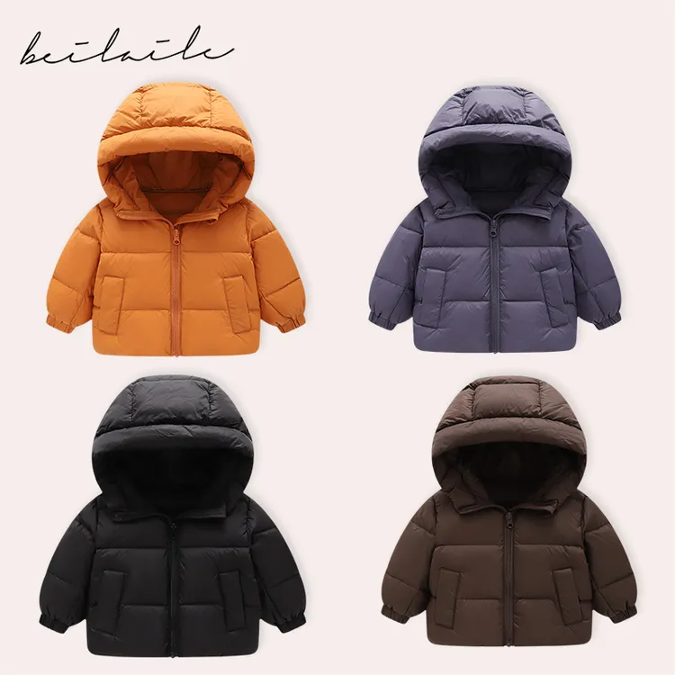 【三防羽绒外套 】婴儿童衣服宝宝羽绒外套白鸭绒厚KK