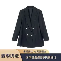 S667 熙BT2025秋季休闲通勤简约干练显瘦西装外套XBTS22DW770-1款