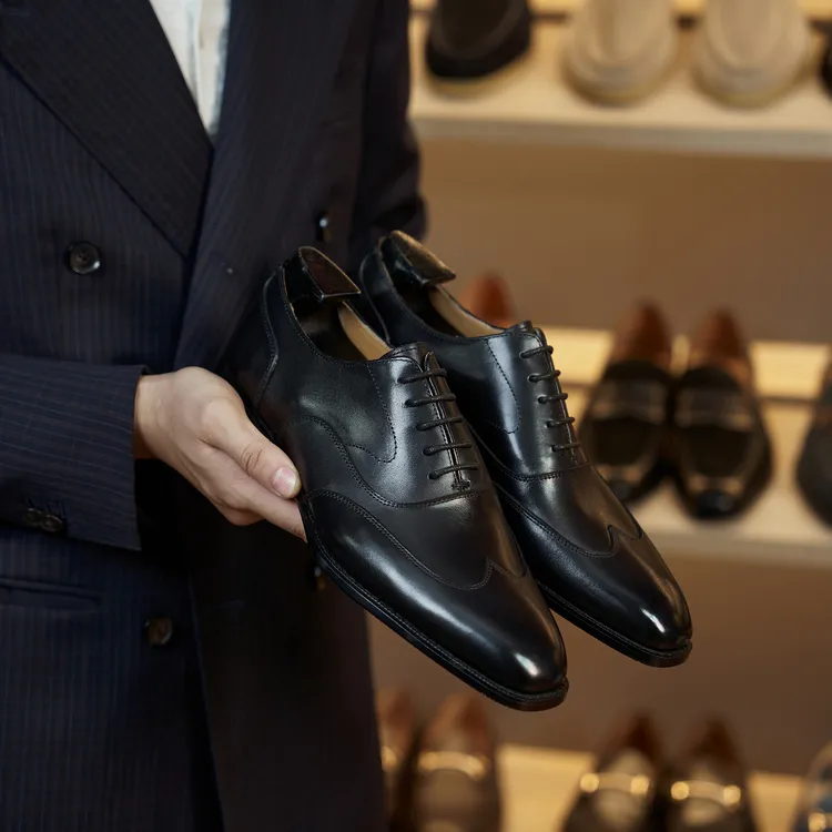 男英伦风耐磨牛津鞋正装休闲通用系带雕花经典鞋商务工鞋STO-055