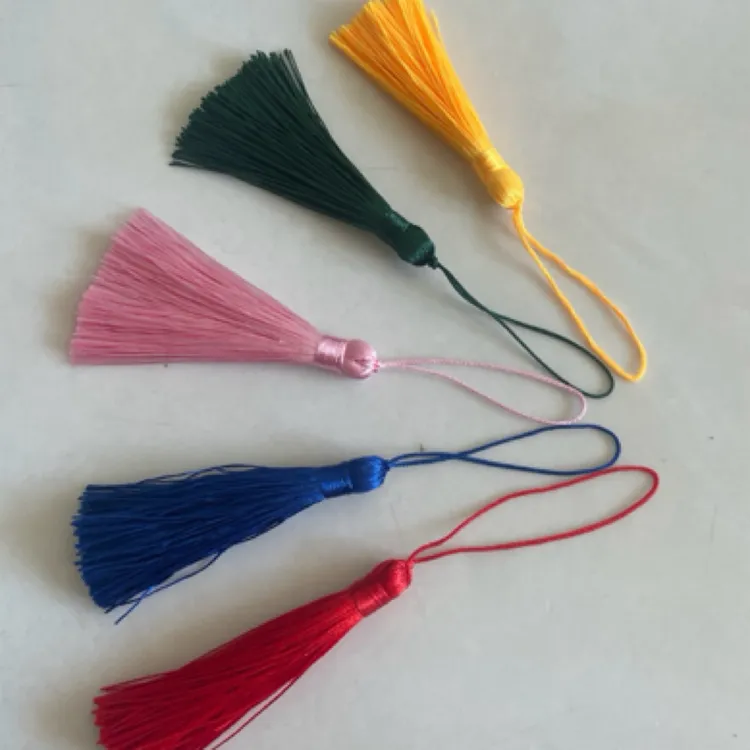 雅唐 8公分涤纶线胖流苏穗子中国风古风流苏香包香囊车挂吊坠