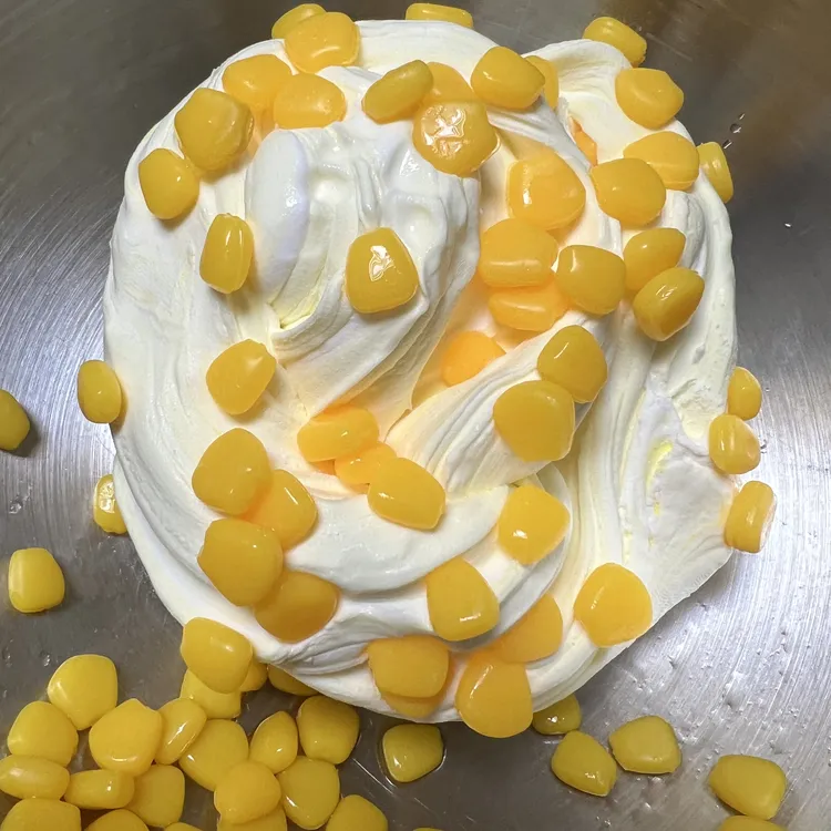 玉米酪 年糕底耐嚼糯感手作球仿真食物