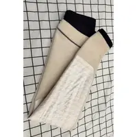 0501 【两条】女式高腰羊绒蚕丝护膝保暖裤 F05
