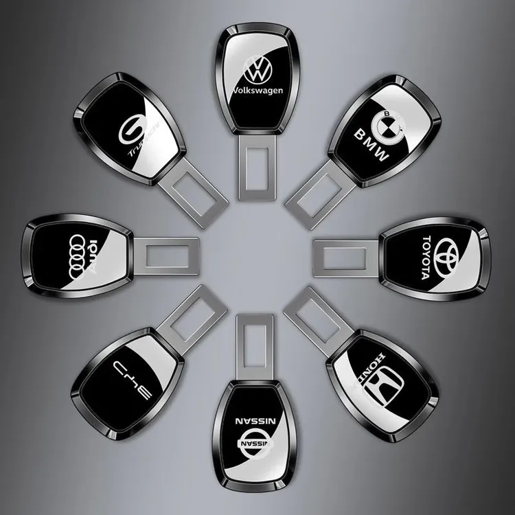 延长抠插带安全车内头安全带接头卡口插头插扣卡片汽车锁扣