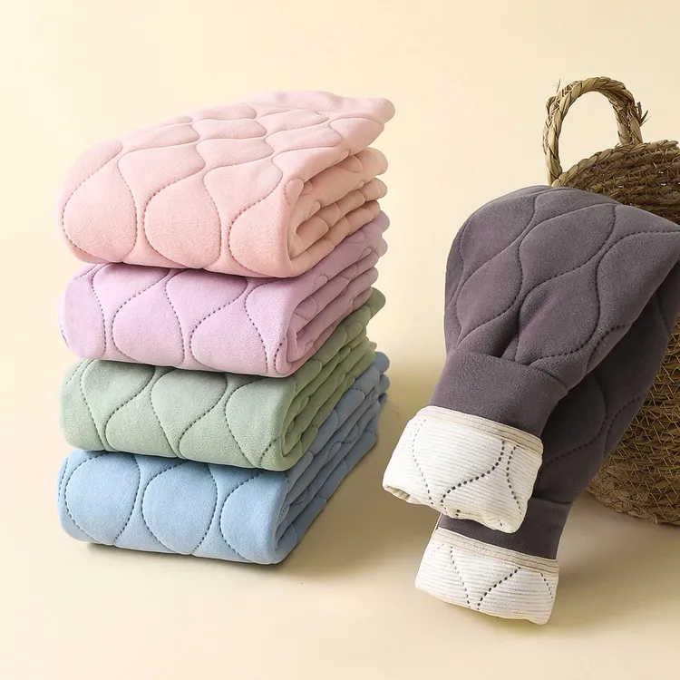 儿童校服神器棉裤三层夹棉包条秋冬加厚保暖裤男童儿童衣服秋冬款