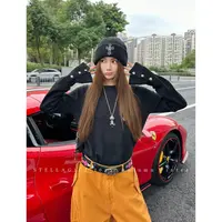 SG / 杨依姗 AW梵文彩色十字架 刺绣长袖套头毛衣MY-20252105