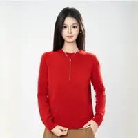 AMASS/阿玛施秋季新款宽松慵懒显瘦百搭羊绒针织衫薄款内搭538071