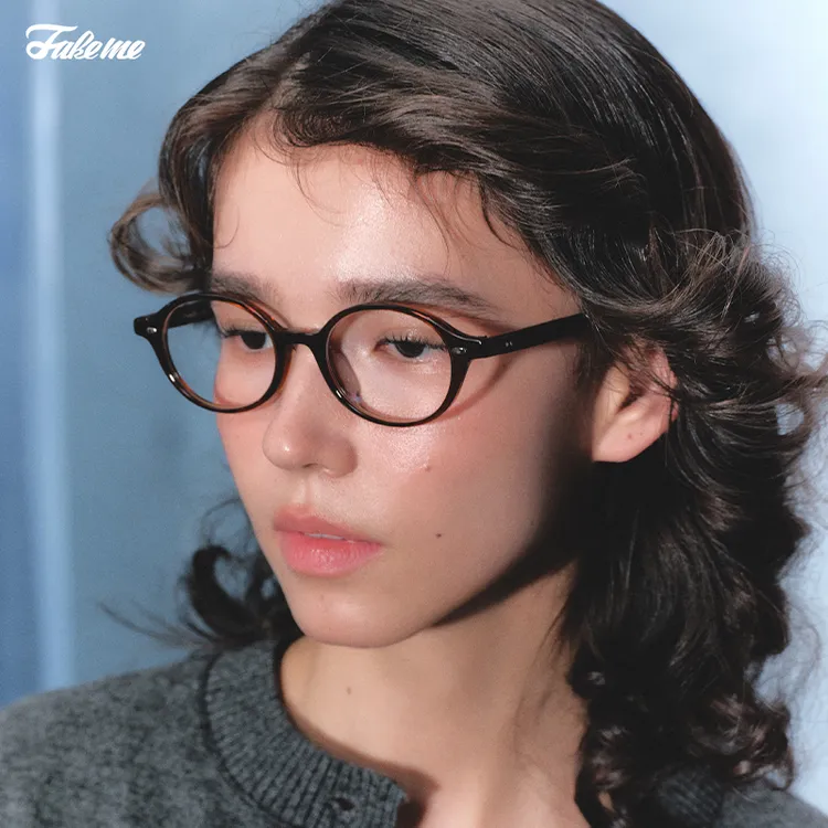 Fakeme（达人专属）许我耀眼赵露思同款光学镜架鬼马少女感 dowdy