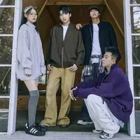 秋季潮流慵懒风针织毛衣男女宽松休闲百搭纯色开衫外套-35321