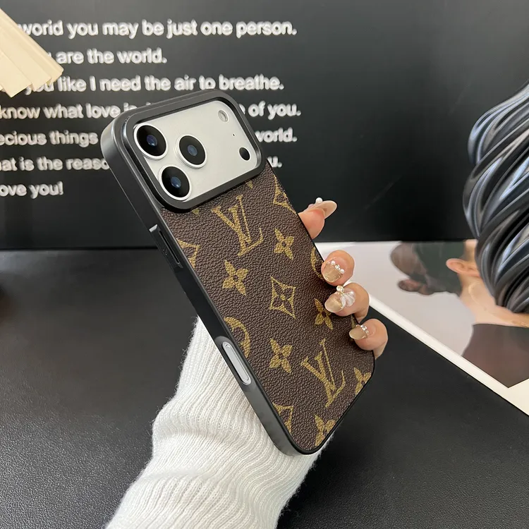 适用苹果17手机壳iphone16promax防摔15高级感14皮质13老花12潮11