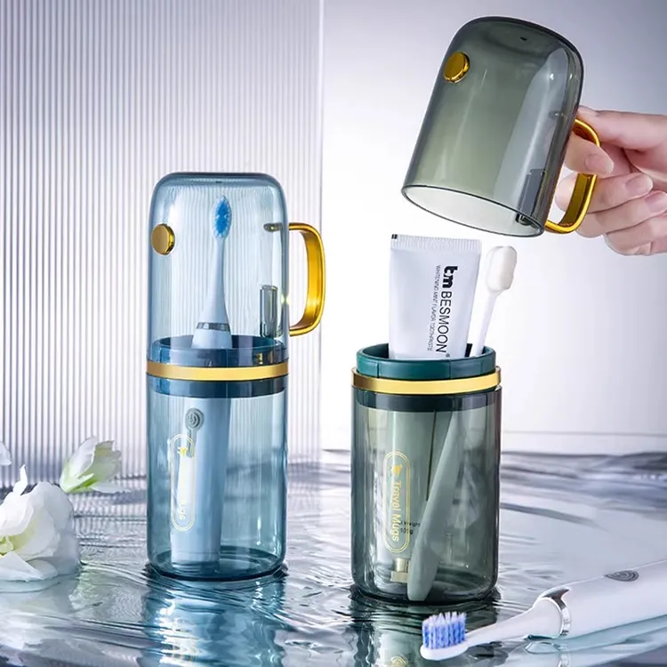 旅行洗漱套装便携漱口杯牙杯牙刷收纳盒外出旅游用品出差必备家用