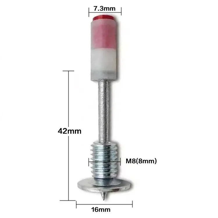 【年货节】迷你枪炮钉7.3口径m8螺纹一体式固定螺丝
