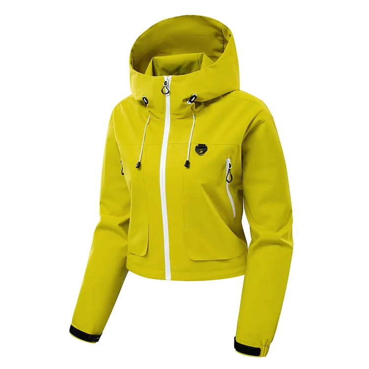 山系冲锋衣男女25春秋短款工装夹克外套户外情侣防风防水特兰克斯