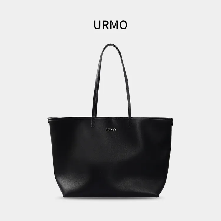 URMO托特包港风简约小众通勤风单肩包时尚韩版腋下包休闲大包