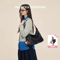 Valuncica/华伦西亚可乐包小号新款牛皮休闲托特包单肩斜挎包包女