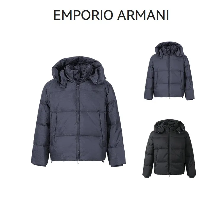 未使用 EMPORIO ARMANI/安普里奥·阿玛尼 男士羽绒服6D1BC3 1NNXZ